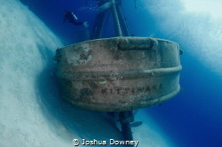 I tilted my camera to level the stern of the Kittiwake, m... by Joshua Downey 